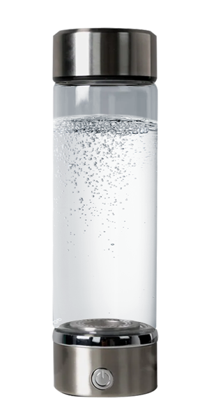 LifeWater Hydrogen Bottle shown from the side